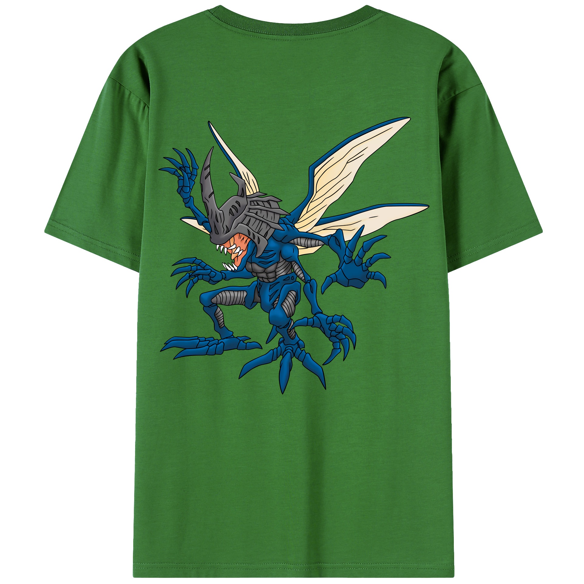 （画像用） Digimon デジタルモンスター/デジモン レディース半袖Tシャツ(バックプリント)